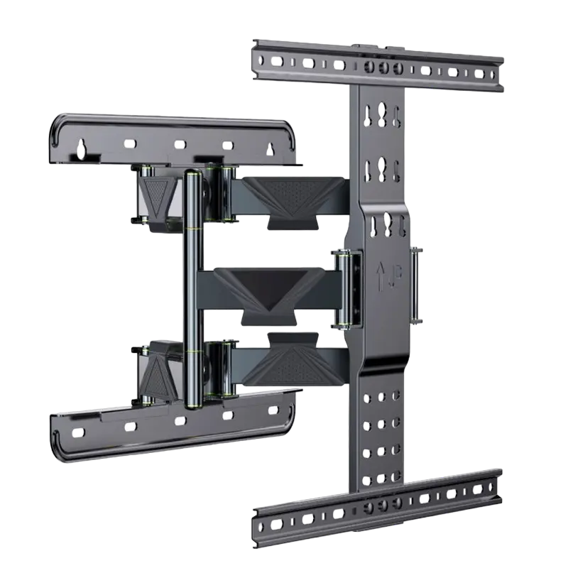 Wall Mount Gembird "WM-65ST-01" Black 32"-65", 36kg, VESA:up 400x400, Wall dist:23 - 284mm ±25°,±5°
