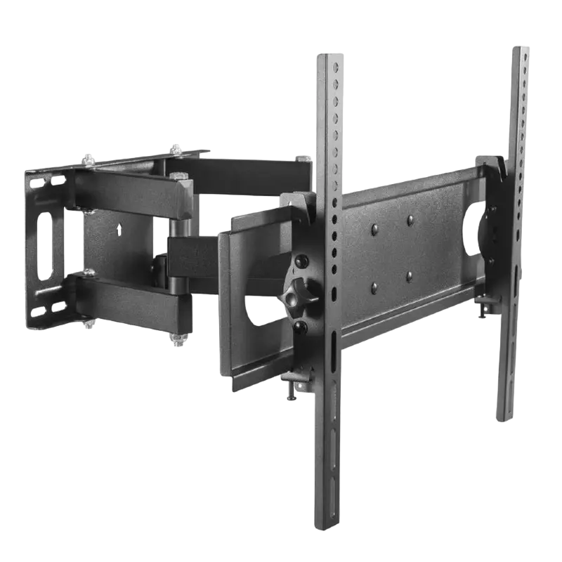 Wall Mount Gembird "WM-70ST-01" Black 37"-70", 35kg VESA:up 600x400, Wall dist:78~400mm,±60°,-3/+3°