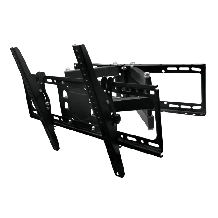 Wall Mount Gembird "WM-80RT-01" Black 32"-80", 50kg, VESA:up 600x400, Wall distance:125-470mm