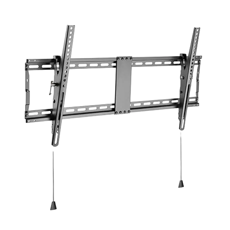 Wall Mount Gembird "WM-90T-01" Black 43"-90", 70kg, VESA:up 800x400, Wall dist:49mm, +3° ~ -12°