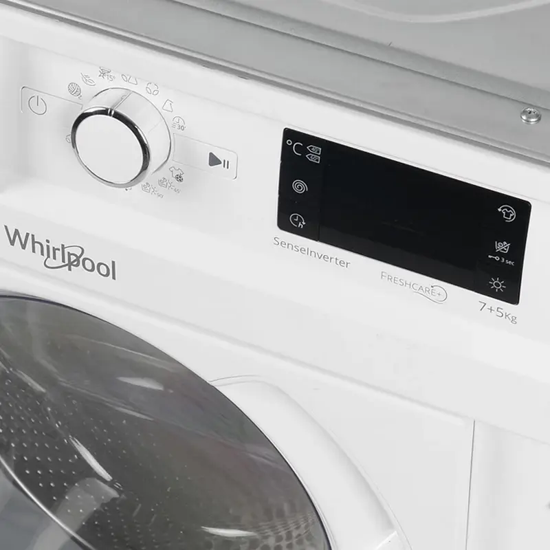 Whirlpool Masina de spalat cu uscator incorporabila Hotpoint-Ariston BI WDWG 75148 EU 7/5 kg, imagine suplimentară 11