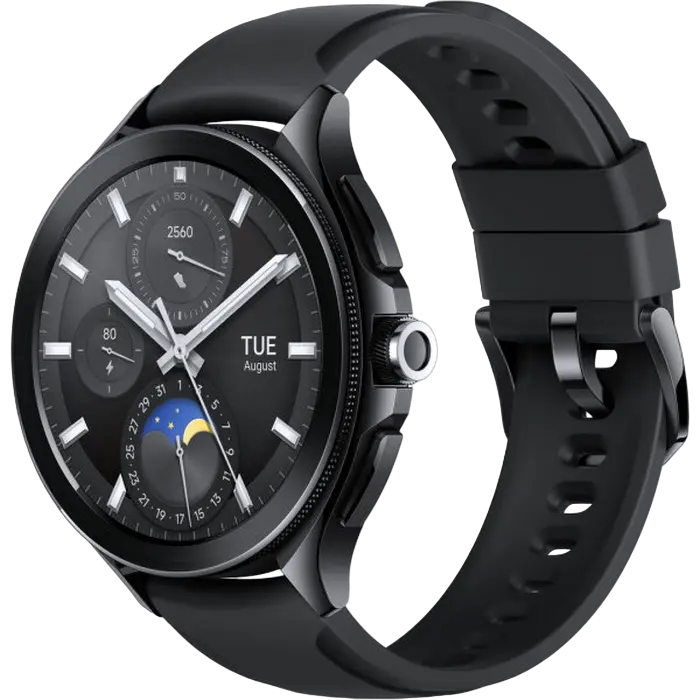 Xiaomi Watch 2 Pro - Bluetooth® Black Case with Black Fluororubber Strap