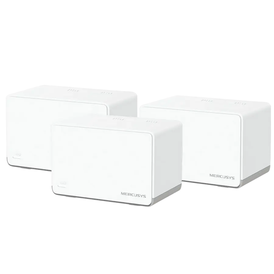 Whole-Home Mesh Dual Band Wi-Fi 6 System MERCUSYS, "Halo H70X(3-pack)", 1800Mbps, MU-MIMO,Gbit Ports