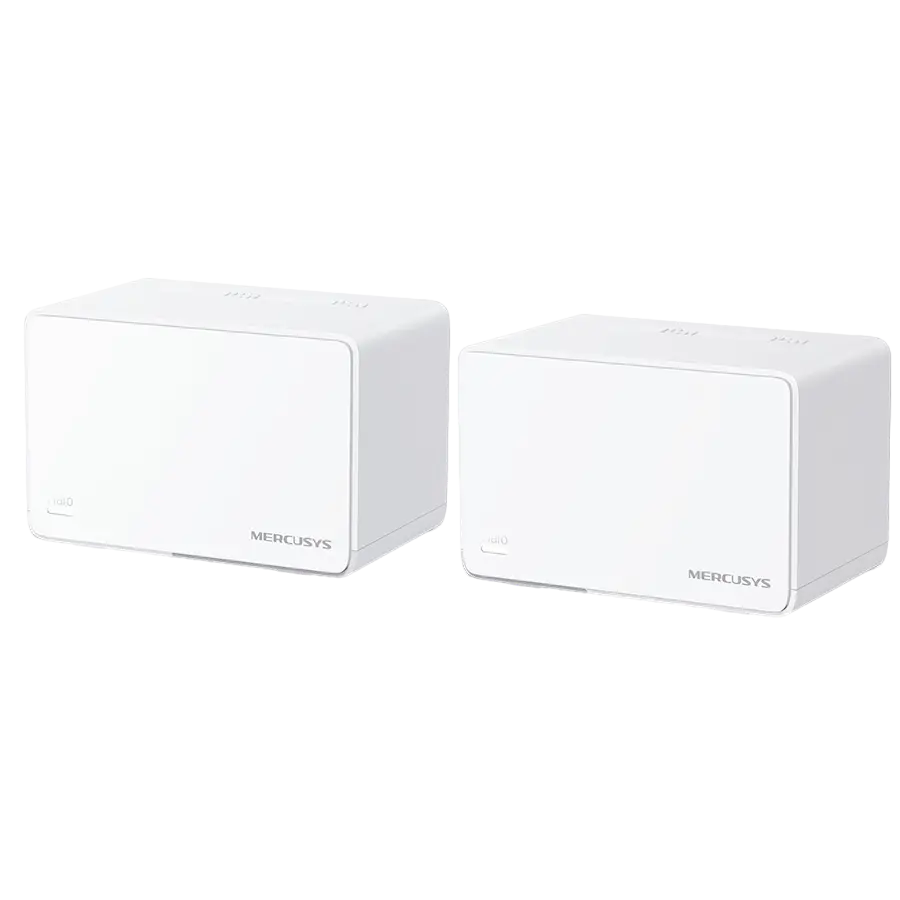 Whole-Home Mesh Dual Band Wi-Fi 6 System MERCUSYS, "Halo H80X(2-pack)", 3000Mbps, MU-MIMO,Gbit Ports