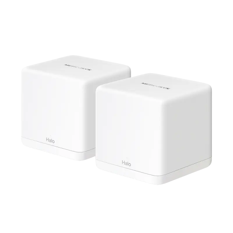 Whole-Home Mesh Dual Band Wi-Fi 6 System MERCUSYS, "Halo H60X(2-pack)", 1500Mbps, MU-MIMO,Gbit Ports
