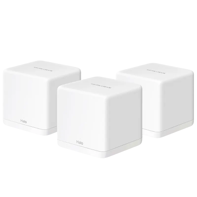 Whole-Home Mesh Dual Band Wi-Fi AC System MERCUSYS, "Halo H30G(3-pack)", 1300Mbps,MU-MIMO,Gbit Ports