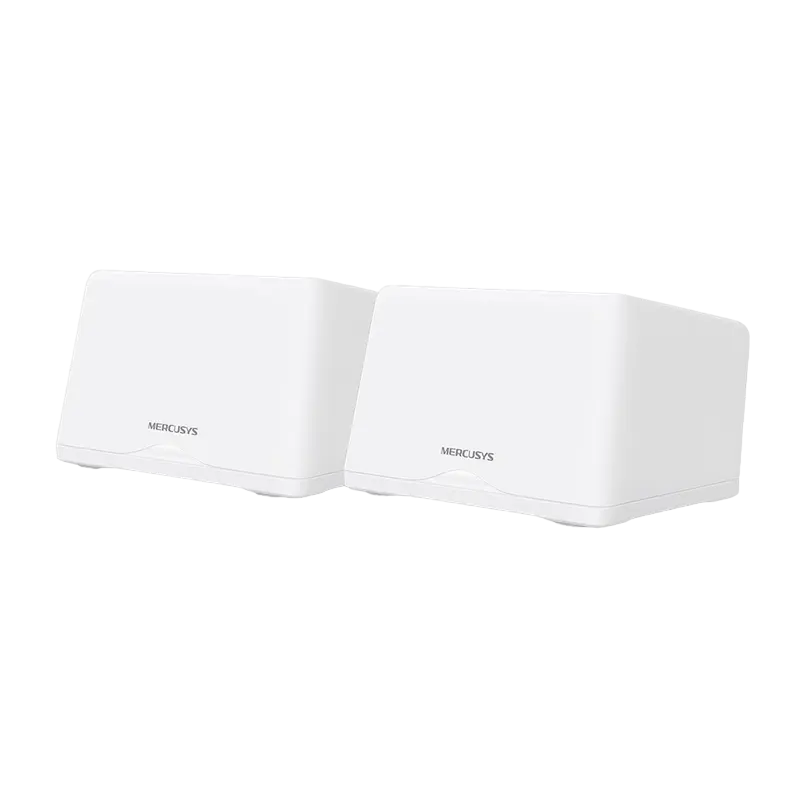 Whole-Home Mesh Tri-Band Wi-Fi 7 System MERCUSYS, "Halo H47BE(2-pack)", 9214Mbps, MLO,3x2.5Gbit Por