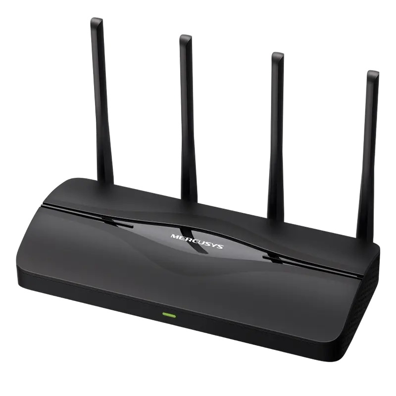 Wi-Fi 7 Dual Band MERCUSYS Router, "MR27BE", 3600Mbps, OFDMA, MLO, 1x2.5G WAN, 1x2.5G LAN, 2xGbit LA