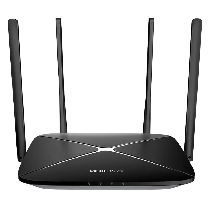 Wi-Fi AC Dual Band MERCUSYS Router, "AC12G", 1200Mbps, 3xGbit Ports, MIMO