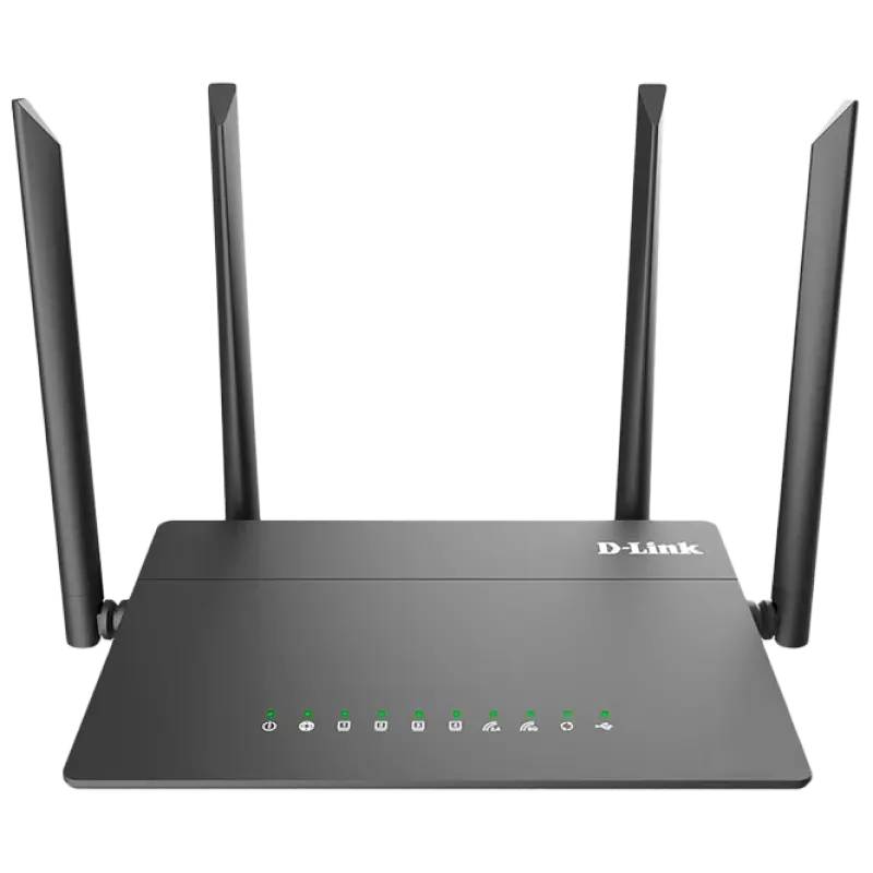 Wi-Fi AC Dual Band D-Link Router, "DIR-815/RU/R1B", 1200Mbps, MU-MIMO, USB2.0