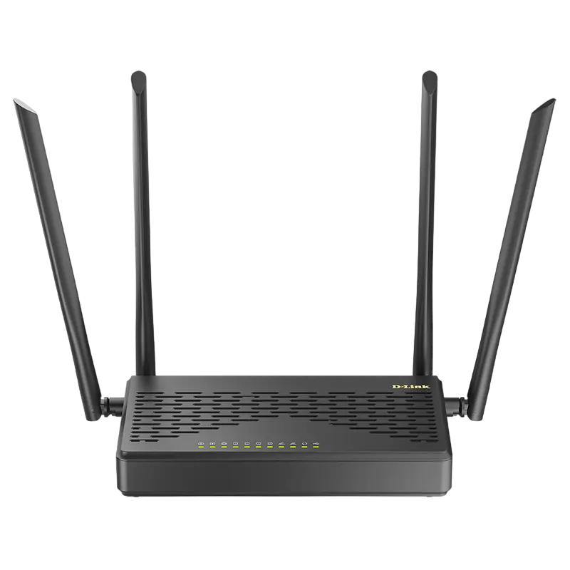 Wi-Fi AC Dual Band D-Link Router, "DIR-825/GFRU/R3A", 1167Mbps, SFP, Gbit Ports, MU-MIMO, USB2.0