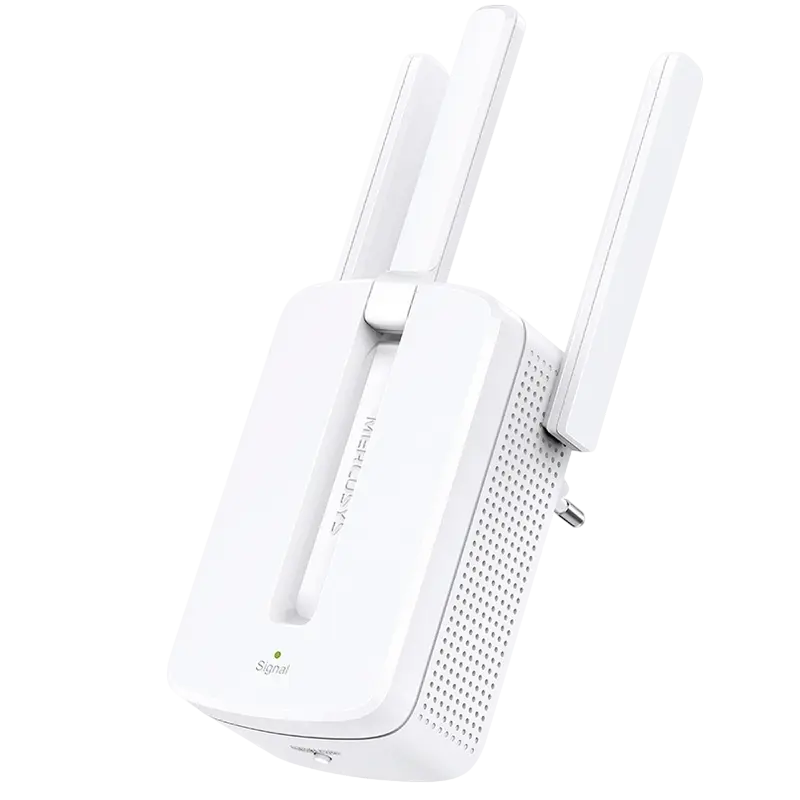 Wi-Fi N Range Extender MERCUSYS "MW300RE", 300Mbps, MIMO, Integrated Power Plug