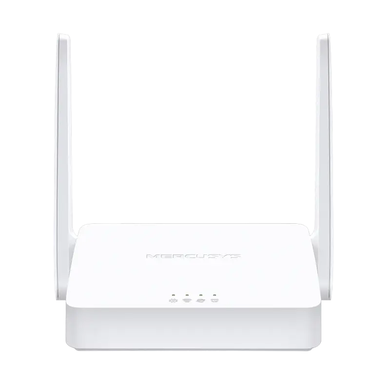 Wi-Fi N MERCUSYS Router, "MW301R", 300Mbps, 2x5dBi Antennas, 2xLAN Ports