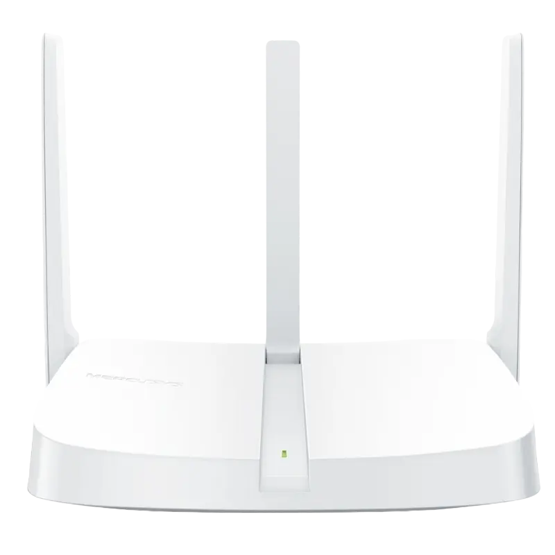 Wi-Fi N MERCUSYS Router, "MW305R RF", 300Mbps, 3x5dBi Antennas, 3xLAN Ports (Поврежденная упаковка)