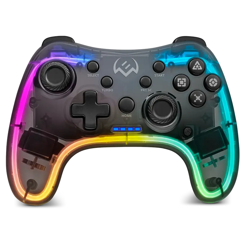 Wireless Gamepad SVEN GC-5050, 4 axes, D-Pad, 2 mini joysticks, 14 buttons, Smartphone holder, Vibra