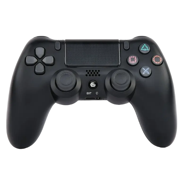 Wireless Gamepad Gembird JPD-PS4BT-02, for PS4+PC,2 analog joysticks, 4 action buttons, Dual vibrati