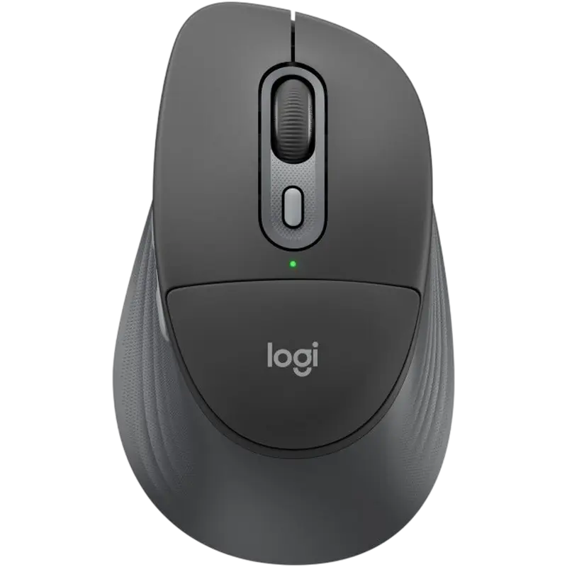 Set tastatură și mouse fără fir Logitech MK880 Signature Comfort Plus Grafit, vedere laterală