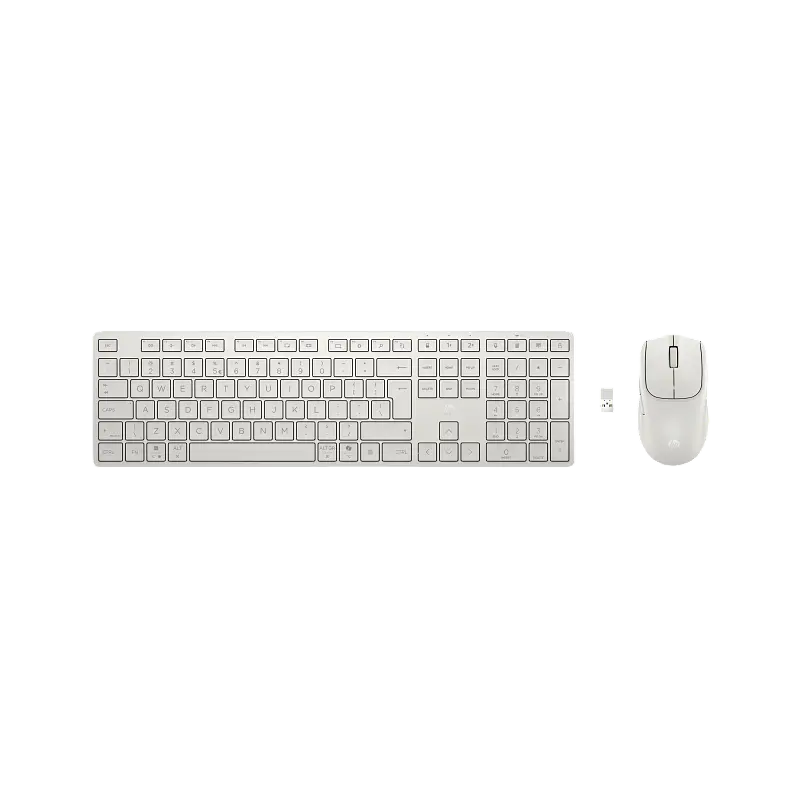 Wireless Keyboard & Mouse HP 490C, Multi-device; Spill resistant, Quiet, 4000dpi, 5 buttons (4prog)