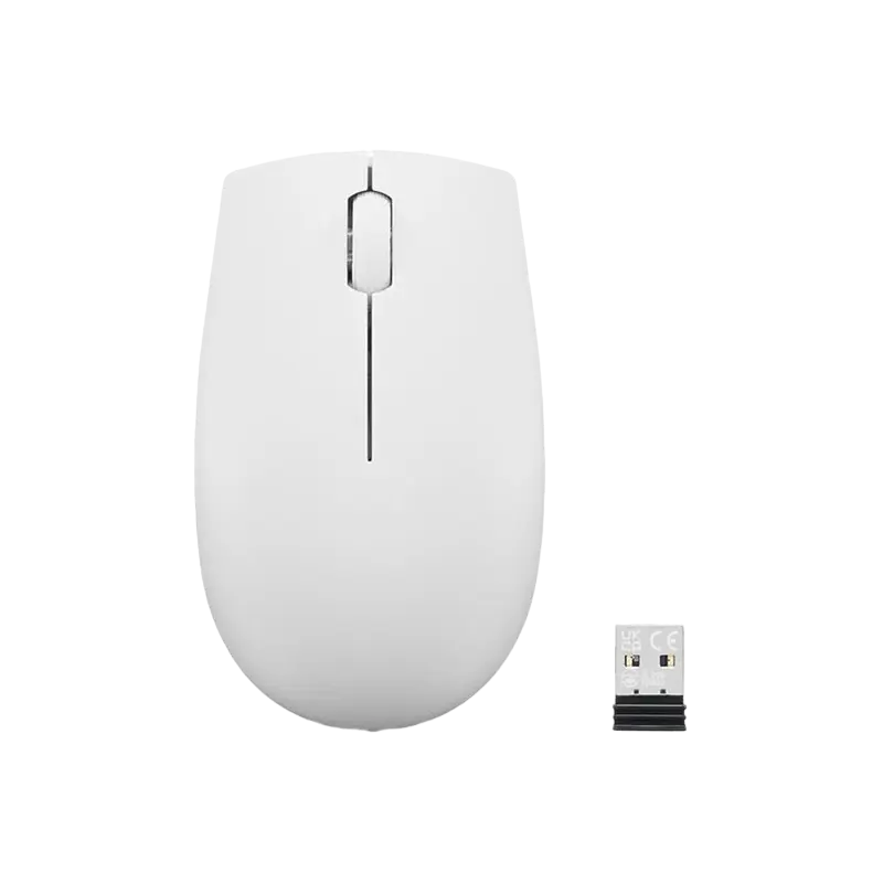 Wireless Mouse Lenovo 300, Compact, up to 1000 dpi, 3 buttons, Ambidextrous, Optical sensor, 52,3g., 1xAA, 2,4Ghz, Cloud