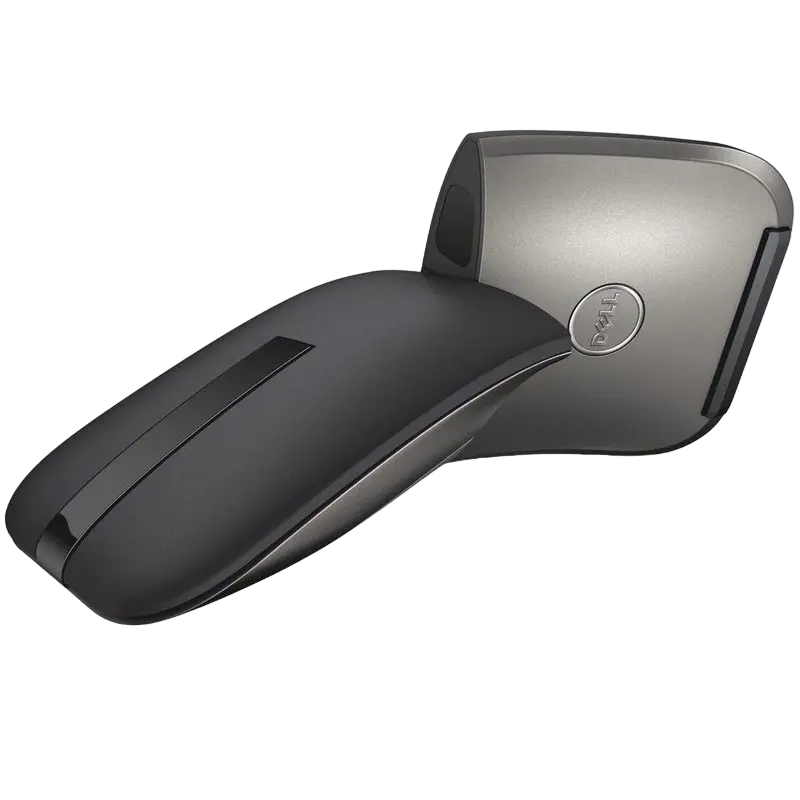 Wireless Mouse Dell WM615, Optical, 1000 dpi, 3 buttons, Ergonomic, Touch strip, 1xAAA, Bluetooth