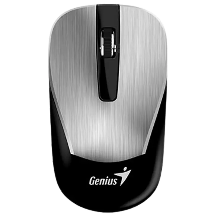 Wireless Mouse Genius ECO-8015, 1200 dpi, 3 buttons, Ambidextrous, 81g, BlueEye, Rechargeable, 2.4Gh