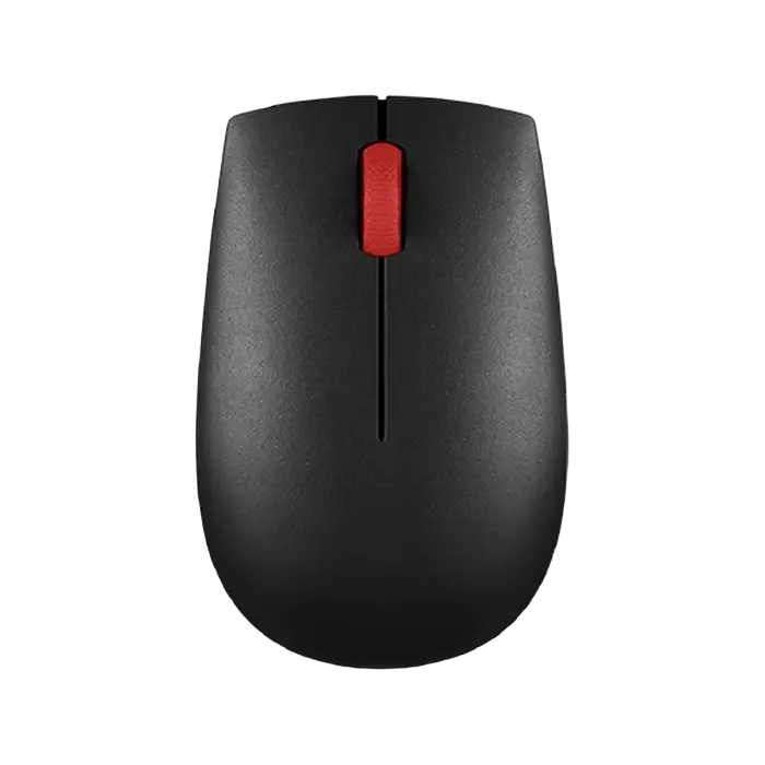 Wireless Mouse Lenovo Essential, Compact, up to 1000 dpi, 3 buttons, Ambidextrous, Optical sensor, 50g., 1xAA, 2,4Ghz, B