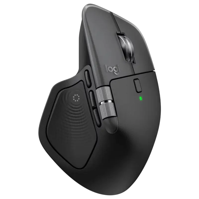 Mouse wireless Logitech MX Master 4 Graphite, imagine suplimentară 7