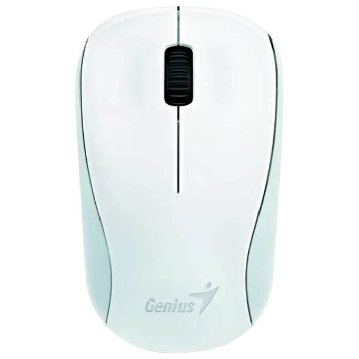Wireless Mouse Genius NX-7000, 1200 dpi, 3 buttons, Ambidextrous, 56g, BlueEye, 1xAA, 2.4Ghz, White