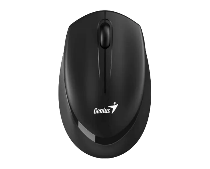 Wireless Mouse Genius NX-7009, 1200 dpi, 3 buttons, Ambidextrous, 65g, BlueEye, 1xAA, 2.4Ghz, Black