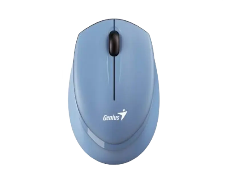 Wireless Mouse Genius NX-7009, 1200 dpi, 3 buttons, Ambidextrous, 65g, BlueEye, 1xAA, 2.4Ghz, Blue G