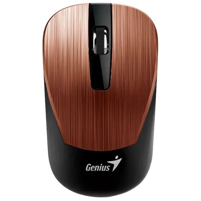 Wireless Mouse Genius NX-7015, 1200 dpi, 3 buttons, Ambidextrous, 57g, BlueEye, 1xAA, 2.4Ghz, Rosy B