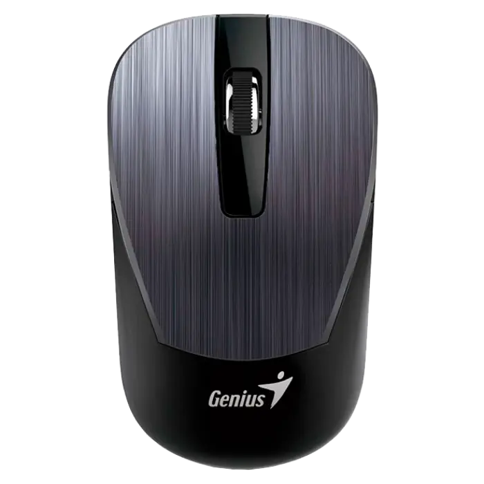 Wireless Mouse Genius NX-7015, 1200 dpi, 3 buttons, Ambidextrous, 57g, BlueEye, 1xAA, 2.4Ghz, Iron G