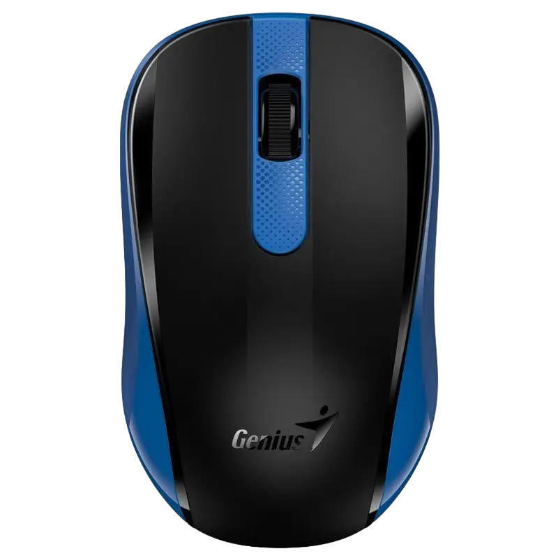Wireless Mouse Genius NX-8008S, 1200 dpi, 3 buttons, Ambidextrous, 54g, Silent, BlueEye, 1xAA, 2.4Gh