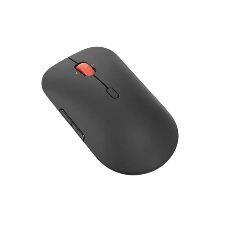 Mouse wireless Lenovo Pro Plus 6050 full-size ambidextru, detaliu interfață