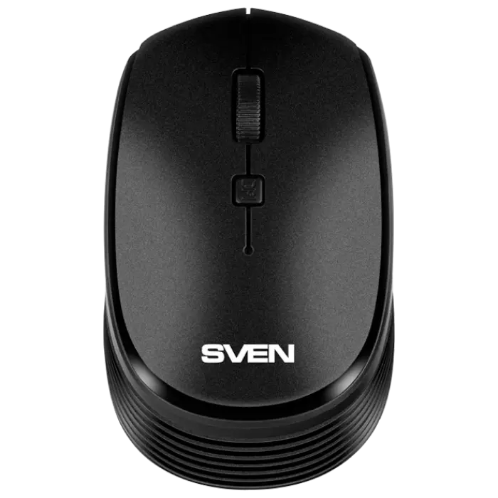 Wireless Mouse SVEN RX-210W, 800-1400 dpi, 4 buttons, Ambidextrous, on/off switch, 50g., 1xAA, 2.4Gh