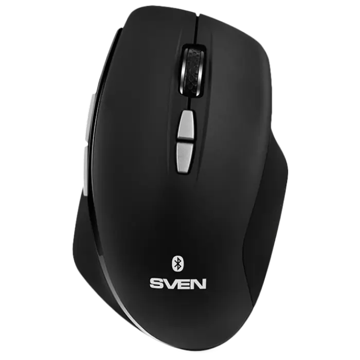 Wireless Mouse SVEN RX-590SW, 800-1600 dpi, 7 buttons, Ergonomic, Silent, Soft-touch, 95g., 400 mAh