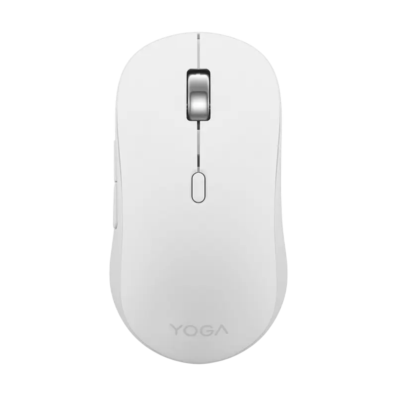 Wireless Mouse Lenovo Yoga Silent, Multidevice, up to 4000 dpi, 8 buttons, IR Optical sensor, 88g., 1xAA, BT 5.3, Seashe