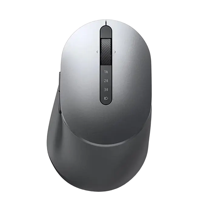 Wireless Multi-Device Mouse Dell MS5320W, Optical, 1600dpi, 1 x AA, 2,4Ghz/BT, Multi-Device,Titan gr