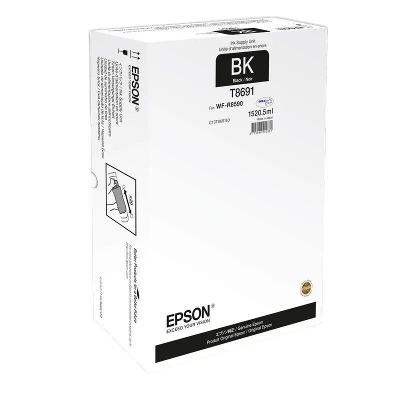 Consumabil cerneală Epson C13T86914N, XXL Black, for WorkForce PRO WF-R8590
