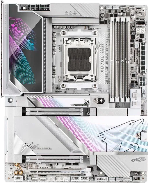 Gigabyte X870E AORUS MASTER X ICE