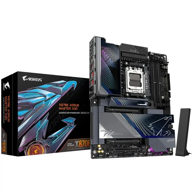 GIGABYTE X870E AORUS MASTER X3D (sAM5, AMD X870E, DDR5