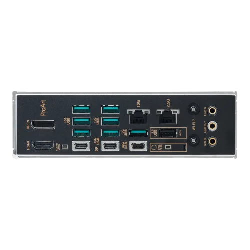Asus X870E-Creator ProArt Wi-Fi Socket AM5, vedere laterală