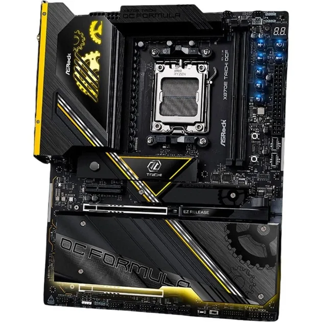 AsRock X870E TAICHI OCF (X870E TAICHI OCF), vedere laterală