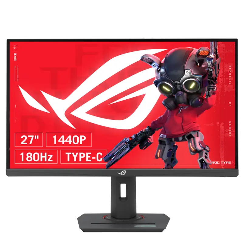 27" ASUS ROG Strix XG27ACS,Black,IPS,2560x1440,180Hz,G-Sync+FreeSync,1msGTG,400cd,HDR10,HDMI+DP+USB