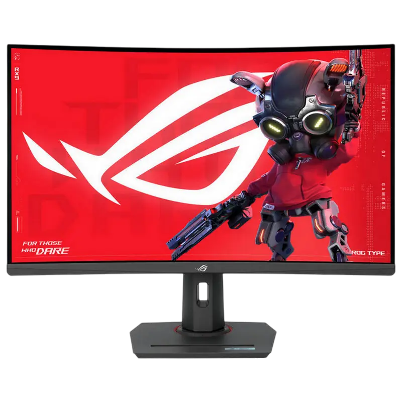 31.5" ASUS ROG Strix XG32WCS,Black,Curved-VA,2560x1440,180Hz,FreeSync,1msGTG,400cd,HDR10,HDMI+DP+USB