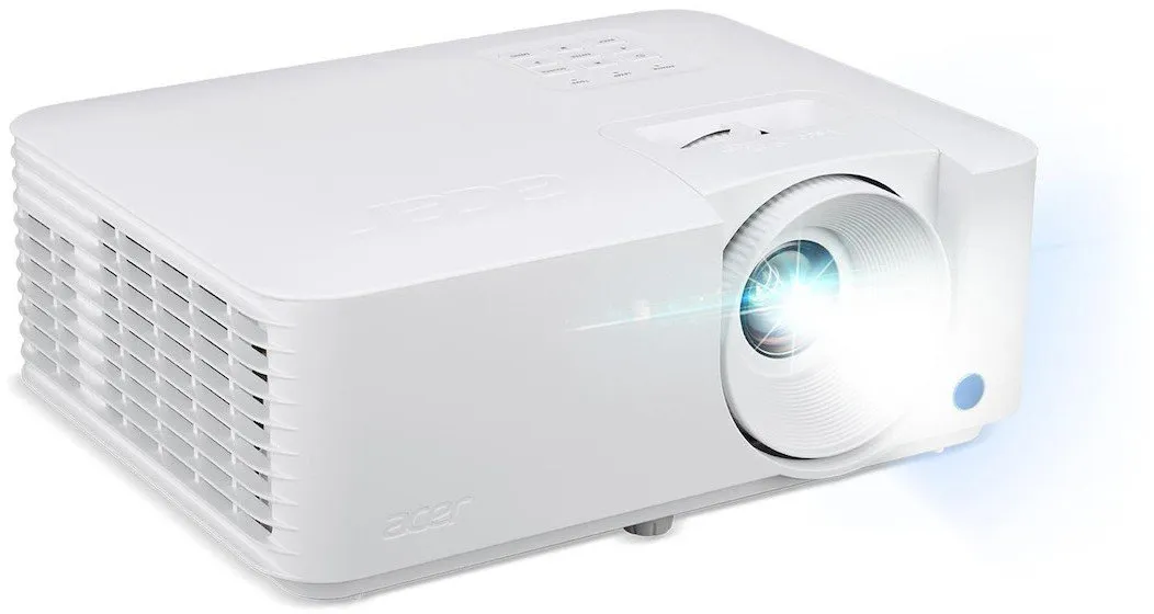 FHD Projector ACER XL2530 DLP Laser, 1920x1080, HDR, 5000:1, 5000 Lm, 10000hrs , 2xHDMI, VGA, 3W Mono Speaker, Bag, White, 2.9 Kg, vedere posterioară
