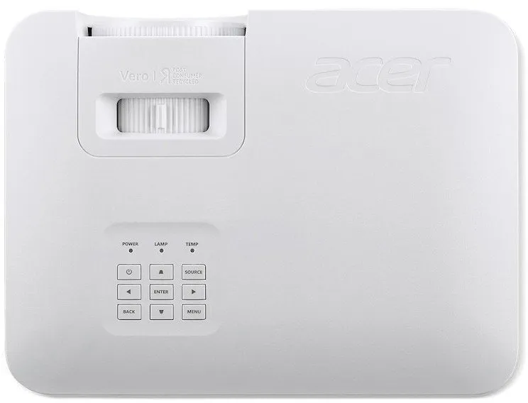 FHD Projector ACER XL2530 DLP Laser, 1920x1080, HDR, 5000:1, 5000 Lm, 10000hrs , 2xHDMI, VGA, 3W Mono Speaker, Bag, White, 2.9 Kg, detaliu interfață
