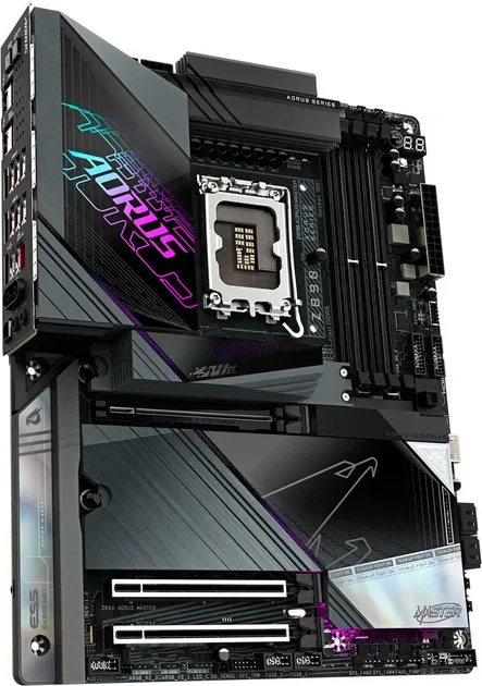 Gigabyte Z890 AORUS MASTER, vedere alternativă