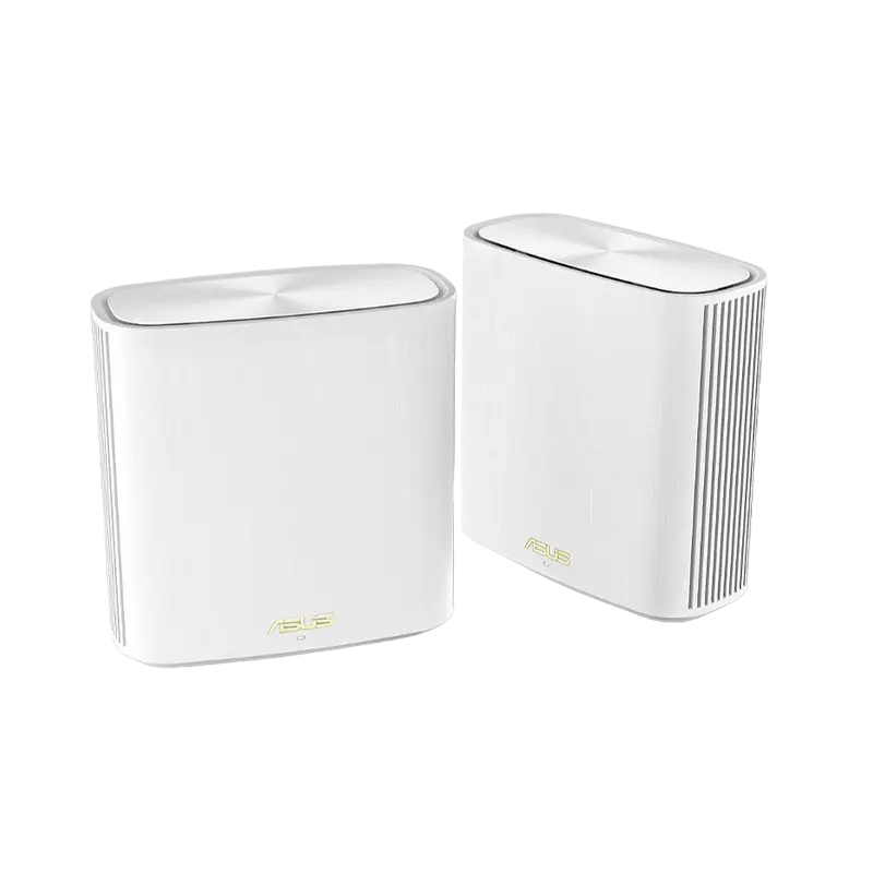Whole-Home Mesh Dual Band Wi-Fi 6 System ASUS, "ZenWiFi XD6 (2-pack)", 5400Mbps, OFDMA, Gbit Ports